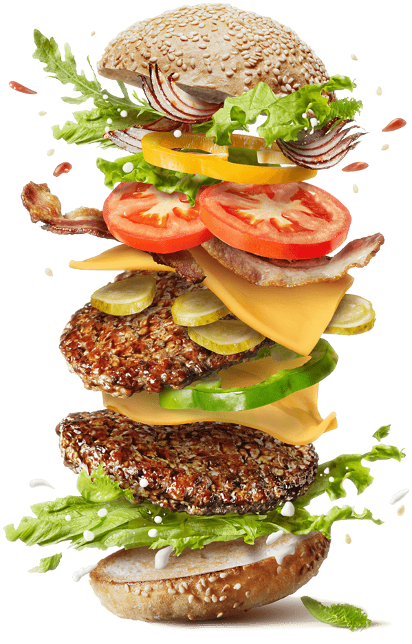 Burger bœuf cacher, maison